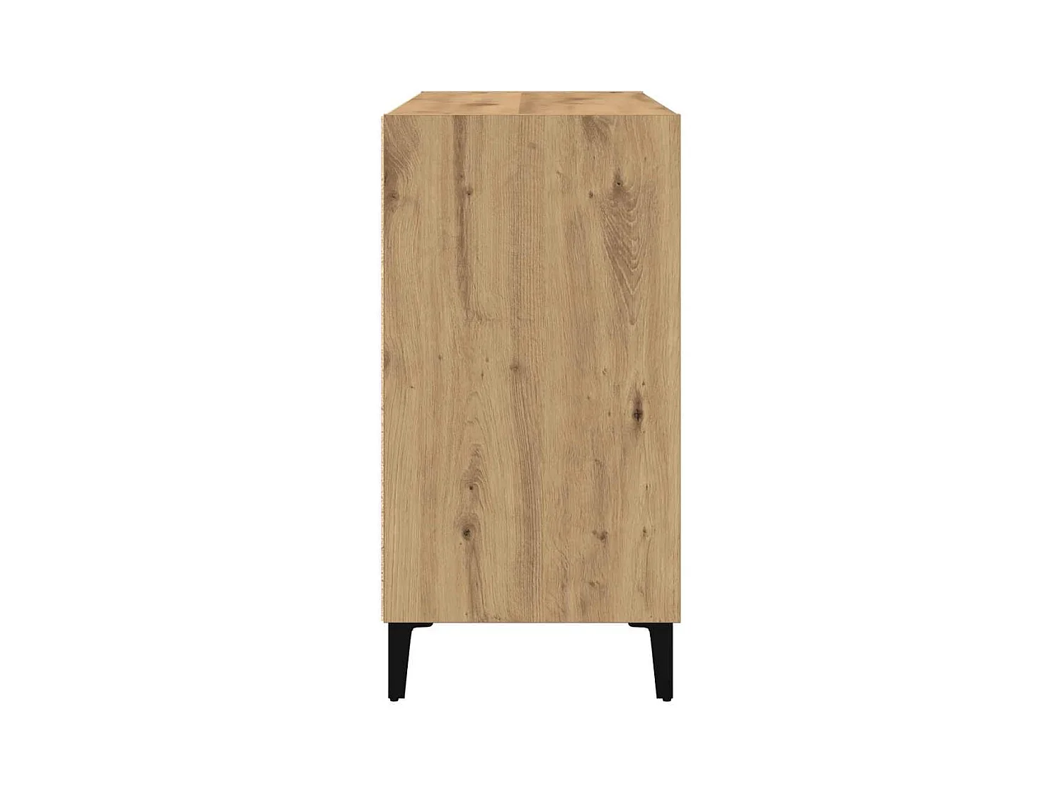 Buffet chêne artisanal 103,5x35x70 cm bois d'ingénierie