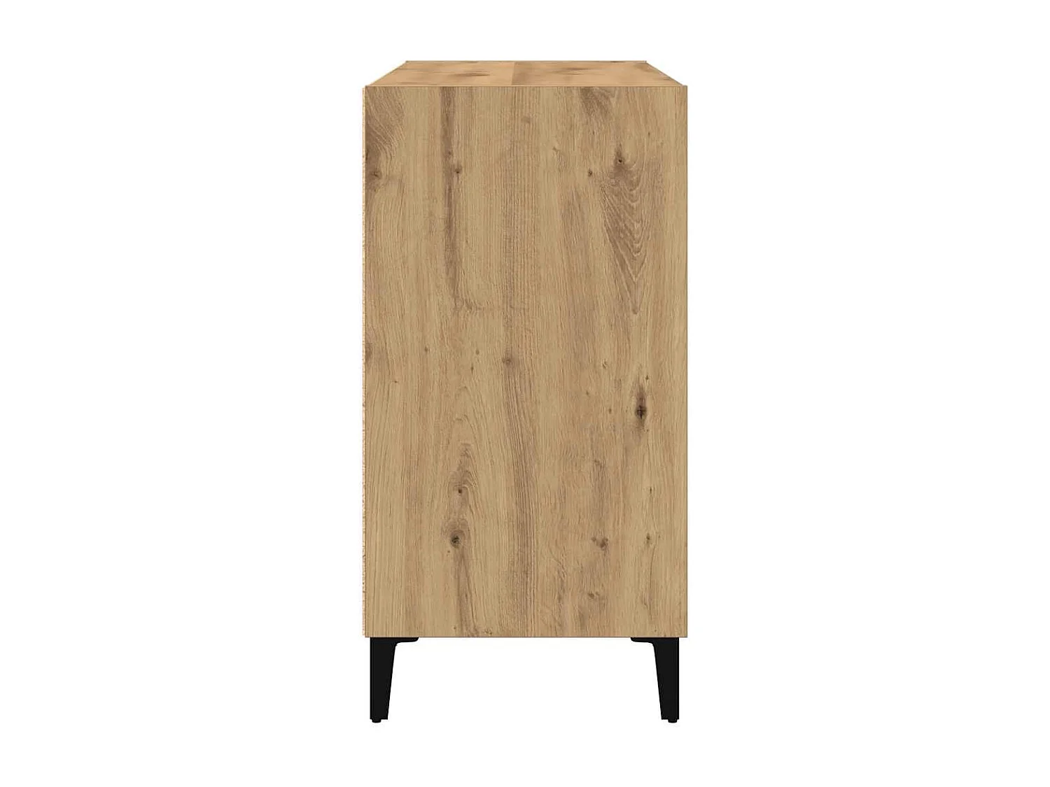 Buffet chêne artisanal 103,5x35x70 cm bois d'ingénierie