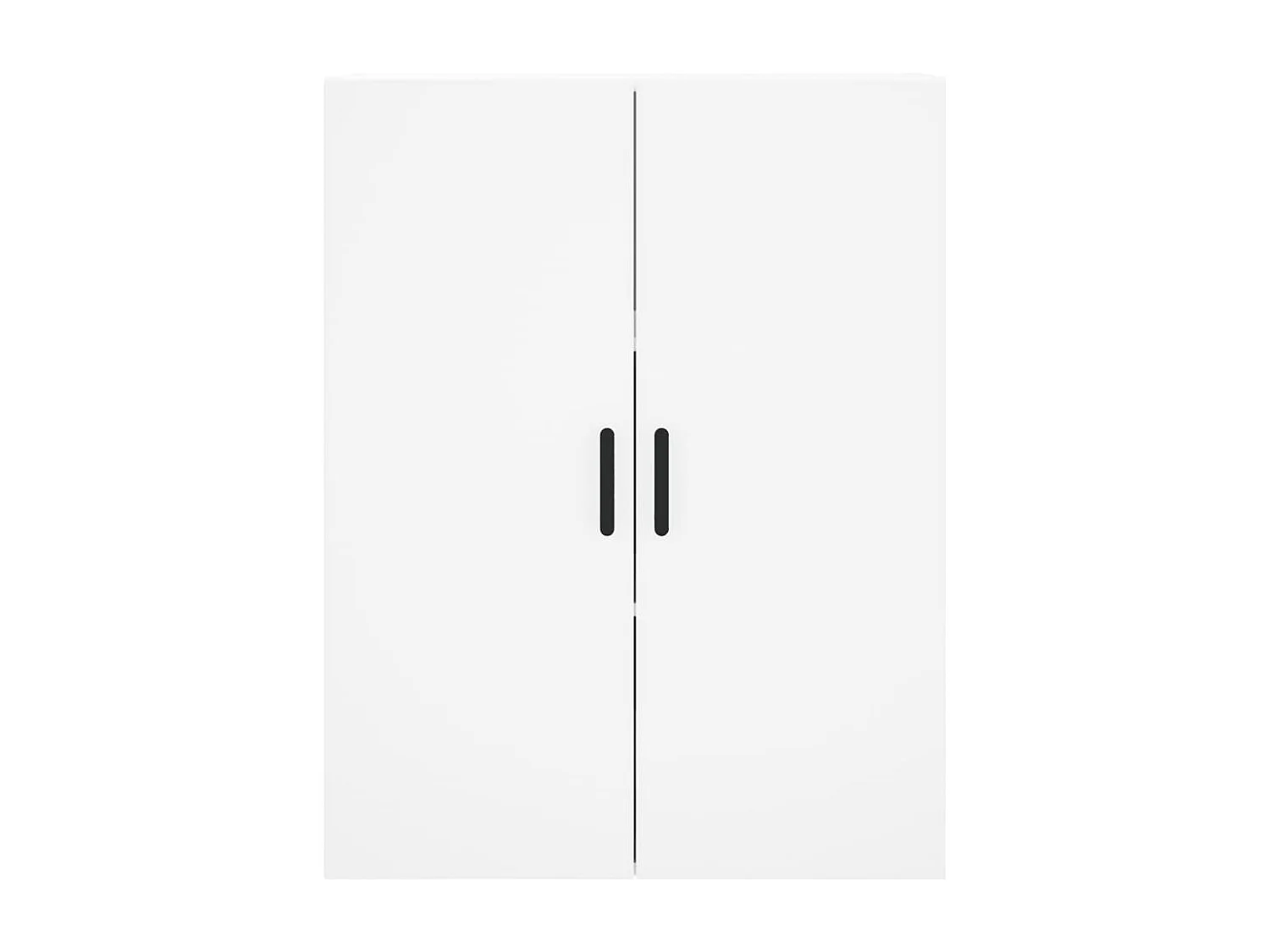 Wit hoog dressoir 69,5x34x180 cm Technisch hout