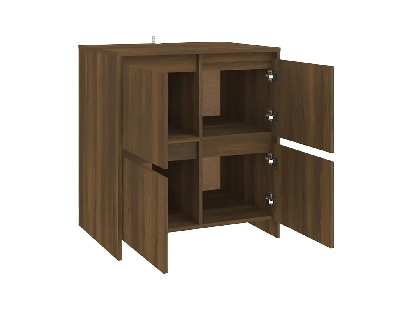 Dressoir Bruin Eiken 70x41x75 cm Technisch hout