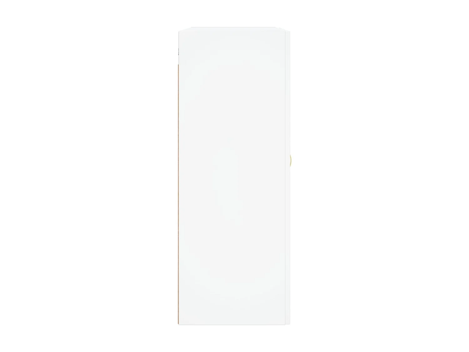 Mobiletto da parete bianco 69,5x34x90 cm in legno ingegnerizzato