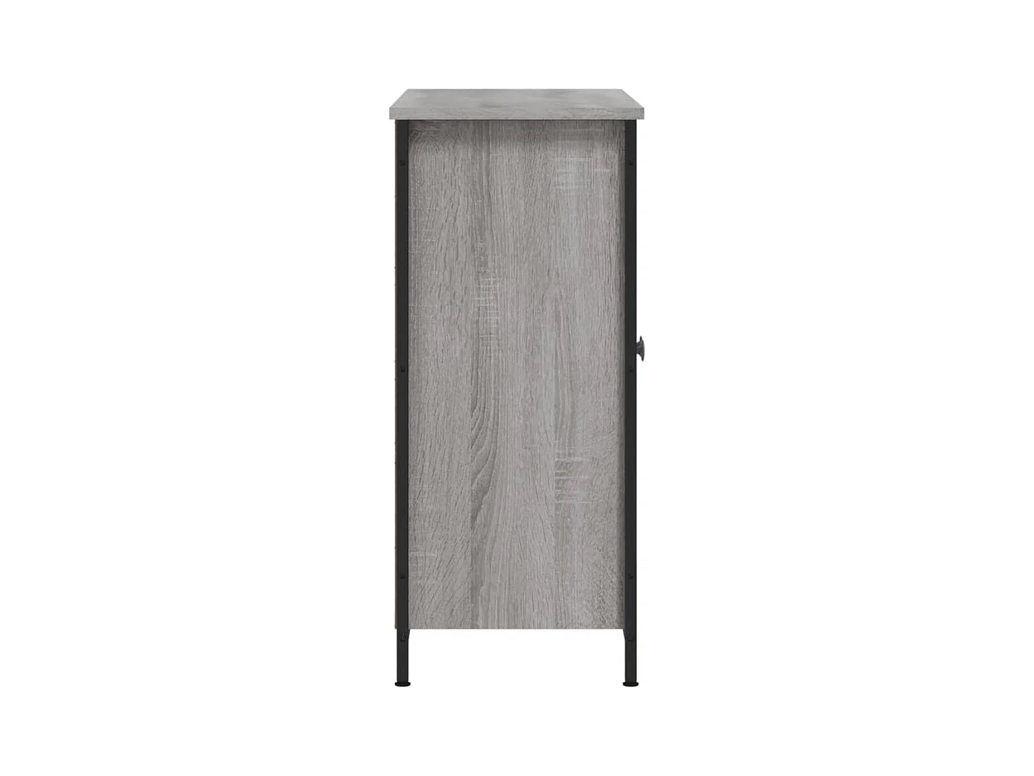 Buffet sonoma gris 100x33x75 cm bois d'ingénierie