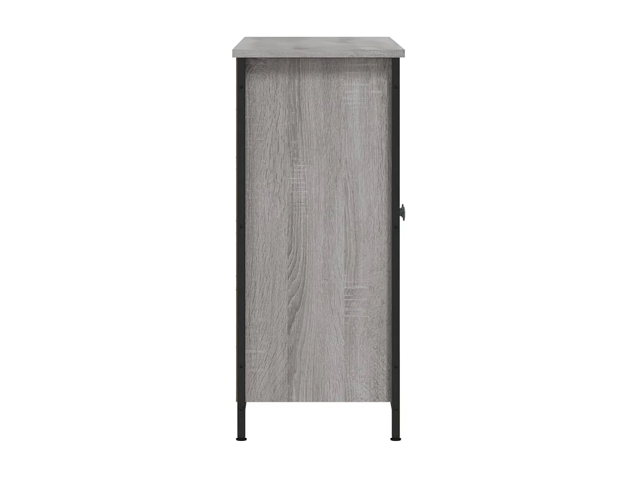 Buffet sonoma gris 100x33x75 cm bois d'ingénierie