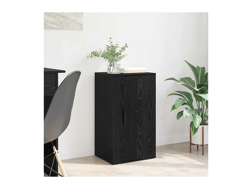Buffet Chêne noir 40 x 33 x 70 cm Bois d'ingénierie