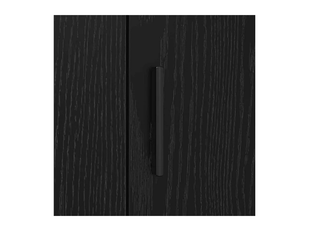 Buffet Chêne noir 40 x 33 x 70 cm Bois d'ingénierie