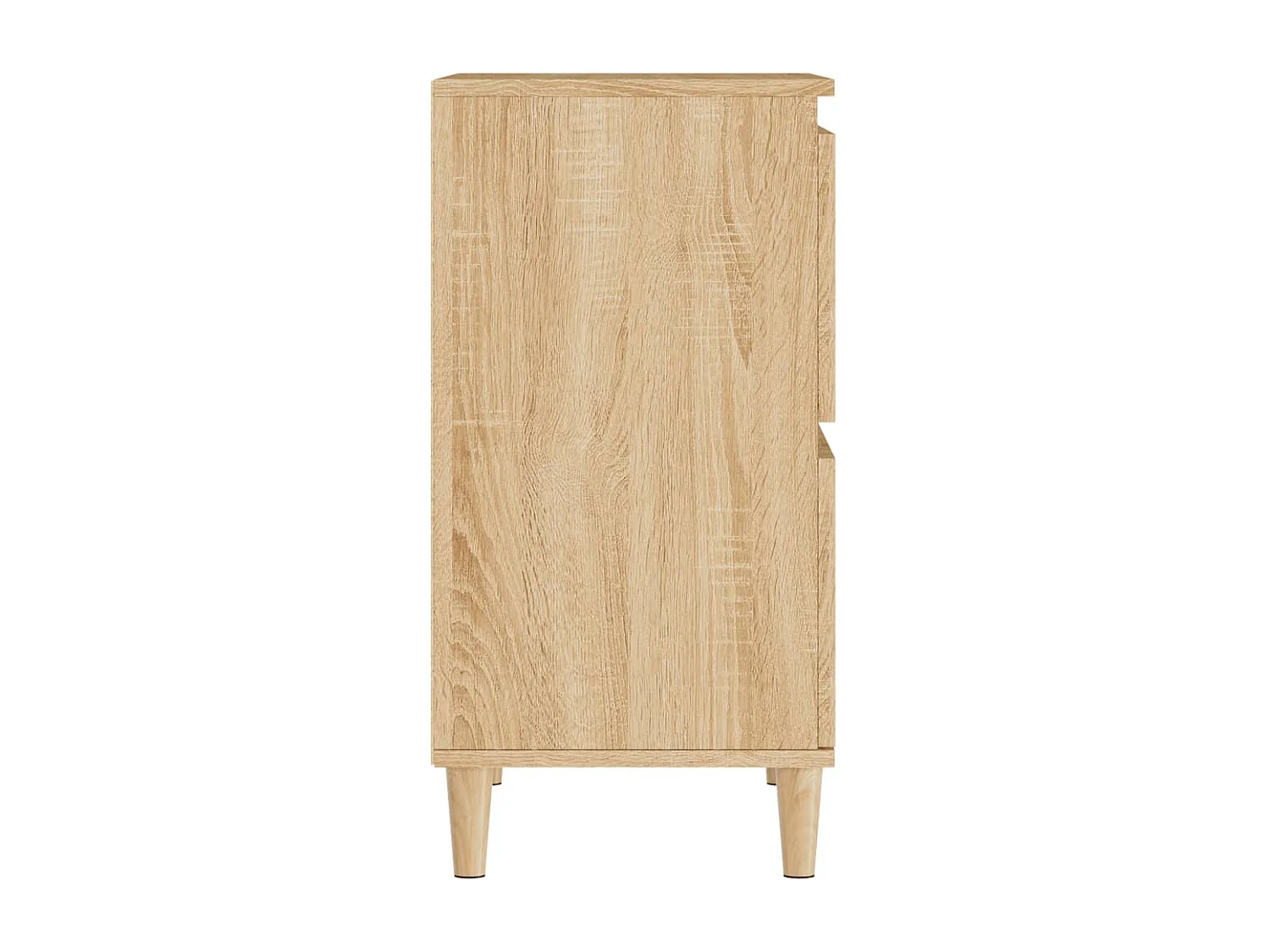 Buffets 2 pcs chêne sonoma 60x35x70 cm bois d'ingénierie