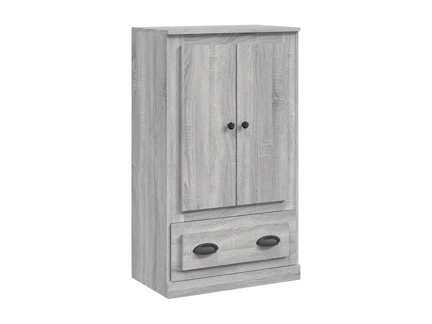 Buffet haut sonoma gris 60x35,5x103,5 cm bois d'ingénierie