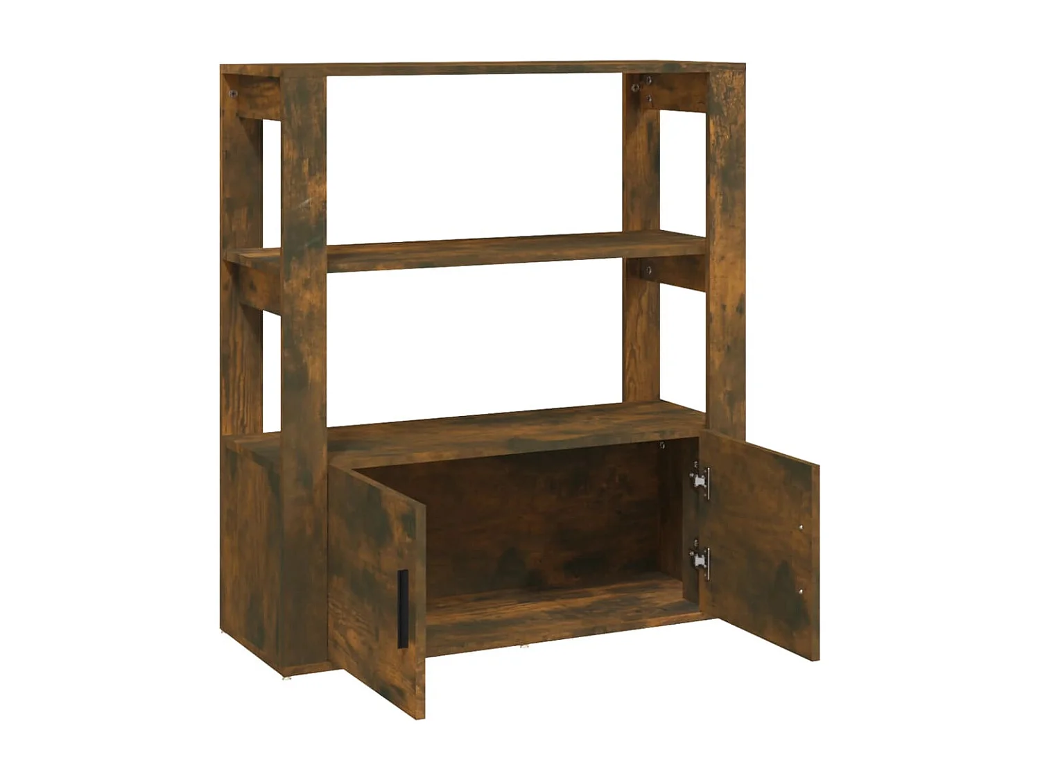 Buffet Chêne fumé 80x30x90 cm Bois d'ingénierie