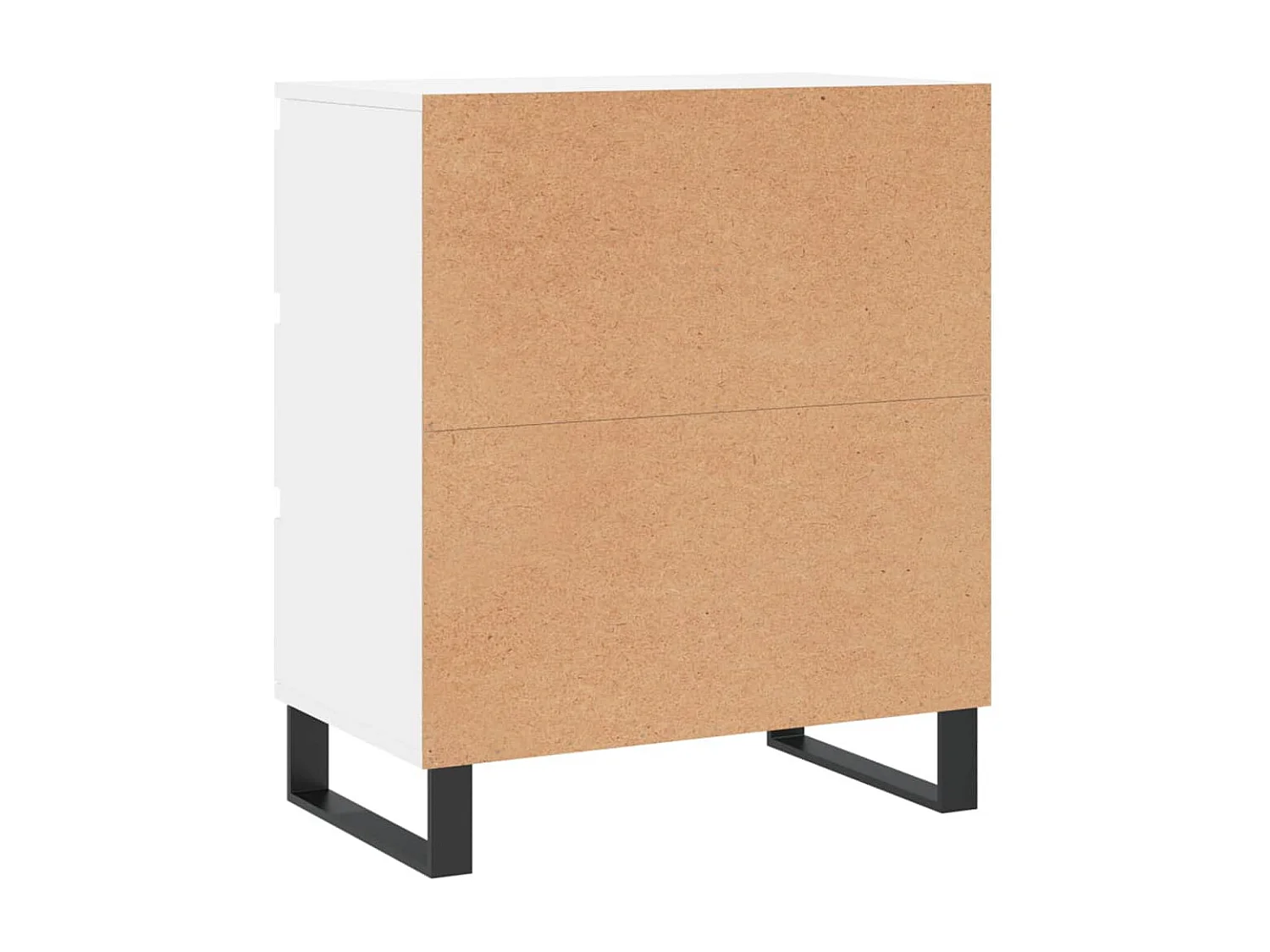 Aparador Blanco 60x35x70 cm Madera de Ingeniería