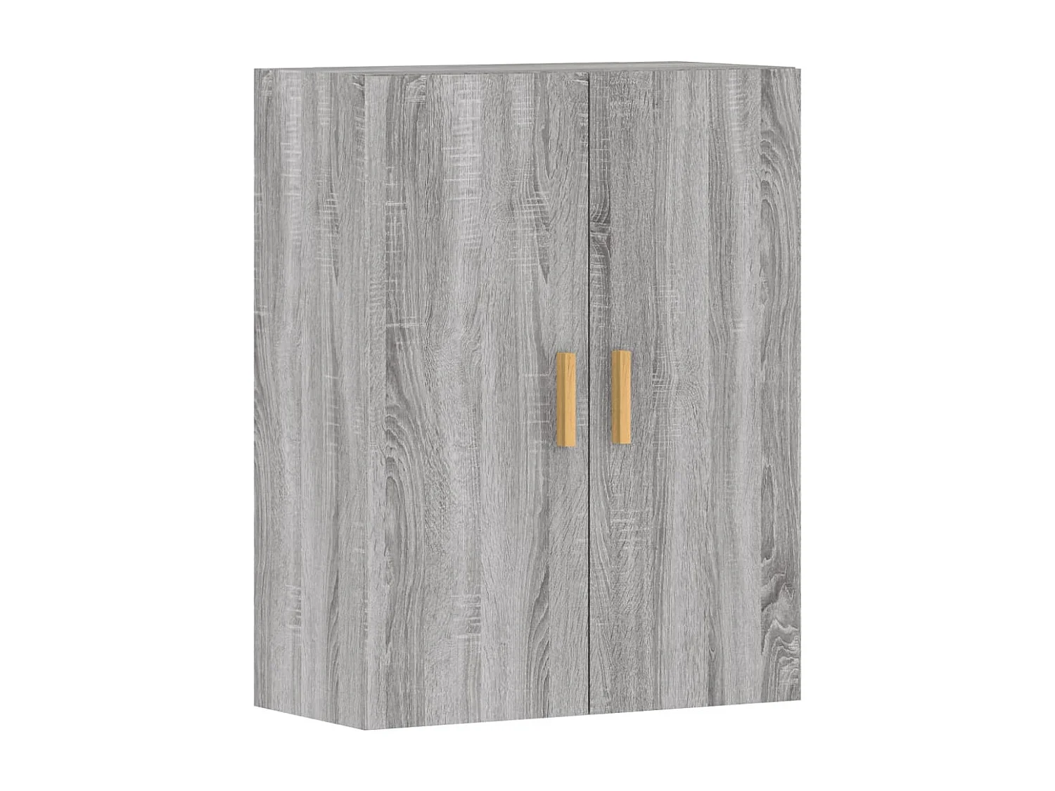 Pensili a 2 pezzi in legno ingegnerizzato grigio Sonoma