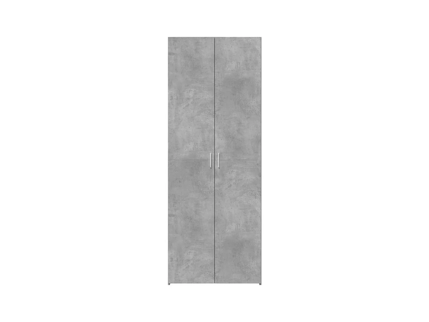 Betongrijs hoog dressoir 70x42,5x185 cm bewerkt hout