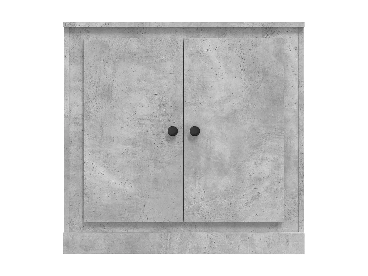 Buffet gris béton 70x35,5x67,5 cm bois d'ingénierie