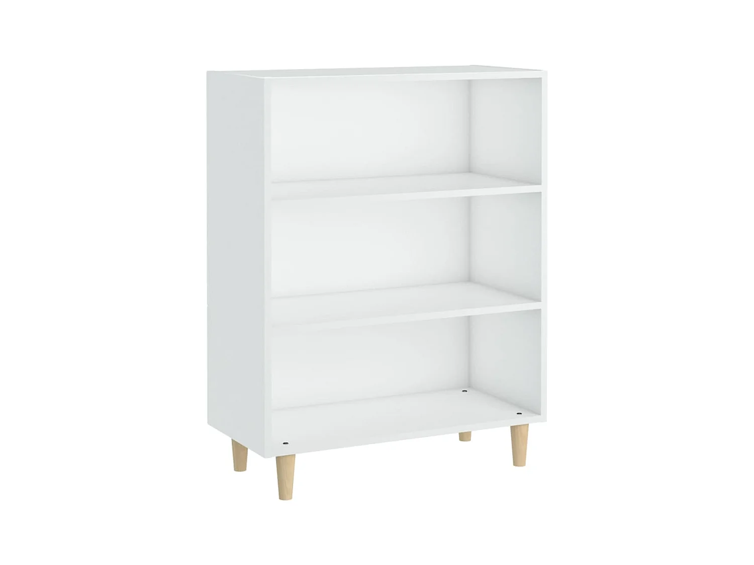 Buffet Blanc 69,5x32,5x90 cm Bois d'ingénierie