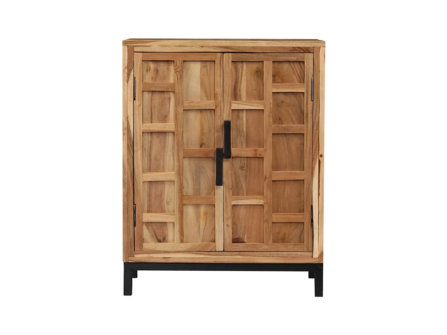 Buffet Bois d'acacia solide 60x35x76 cm Marron