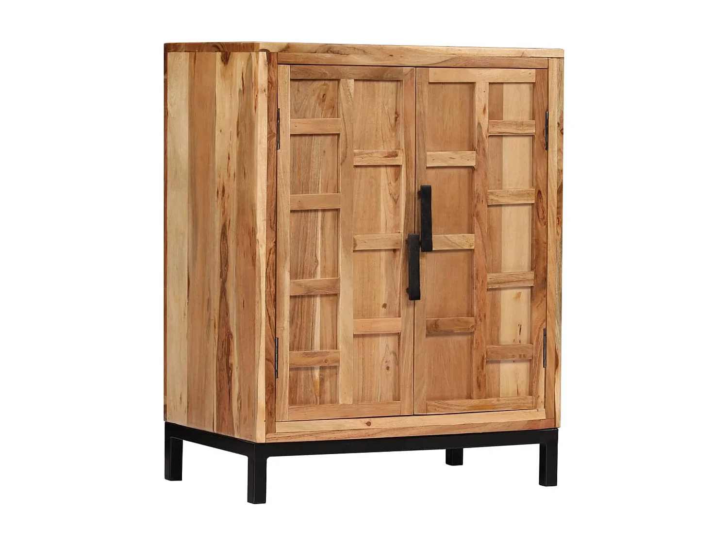 Buffet Bois d'acacia solide 60x35x76 cm Marron