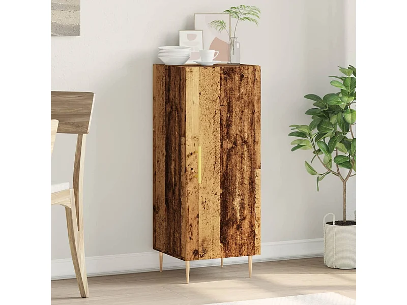 Altholz Sideboard 34,5x34x90 cm Holzwerkstoff