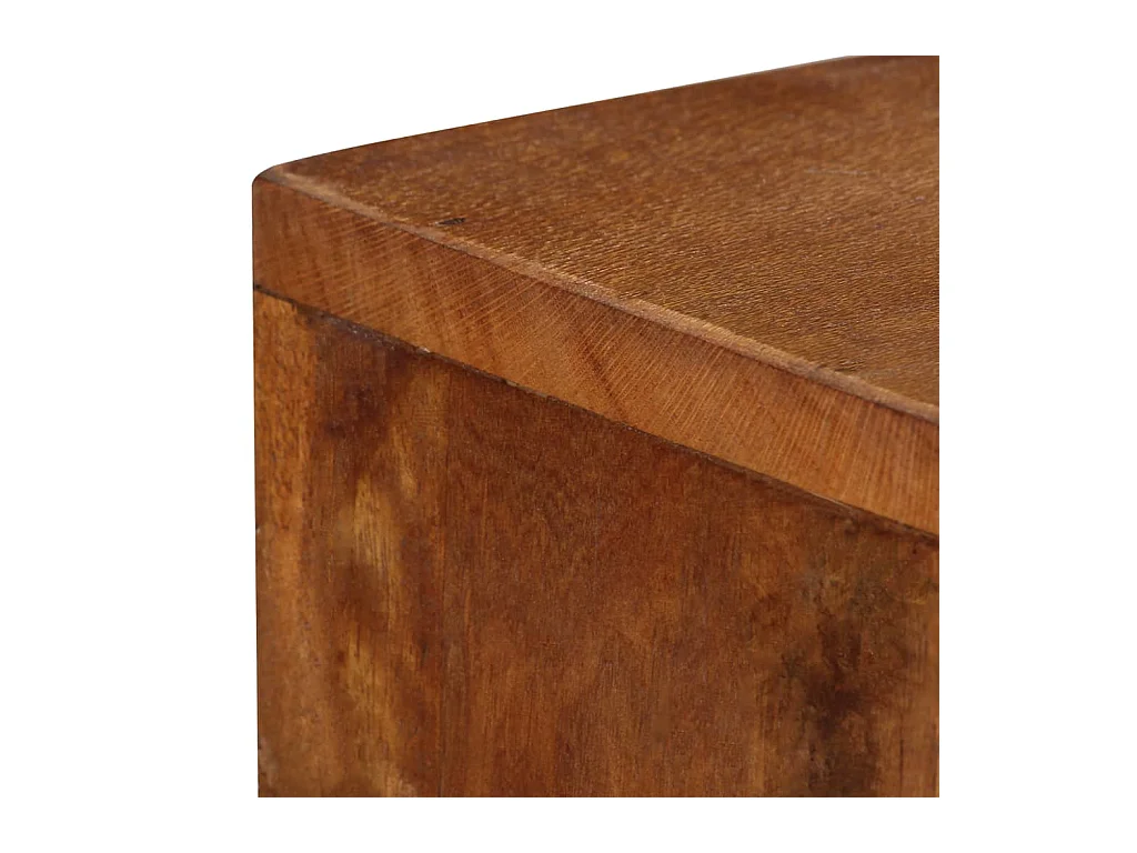 Buffet Bois recyclé massif 110x30x75 cm Marron