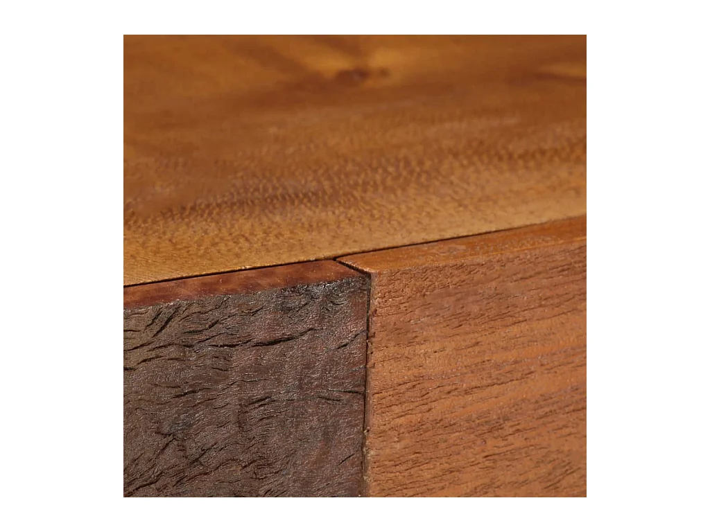 Buffet Bois recyclé massif 110x30x75 cm Marron