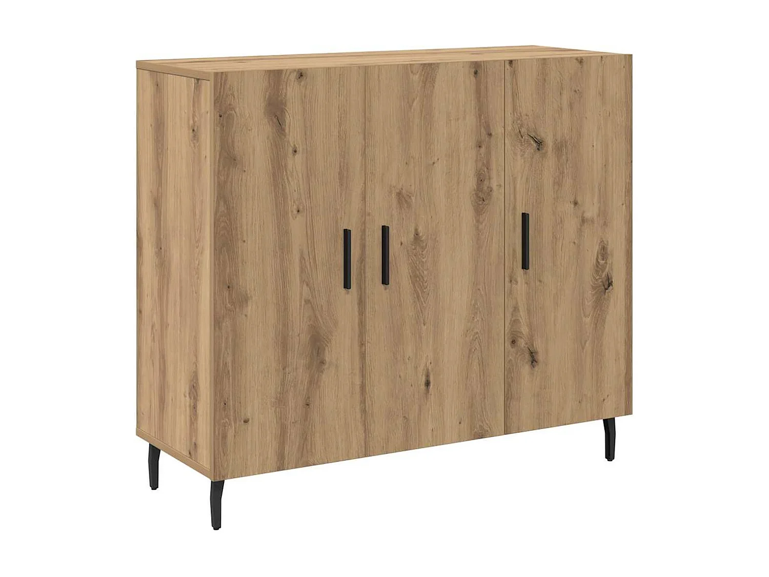 Buffet Marron 90 x 34 x 80 cm Bois d'ingénierie