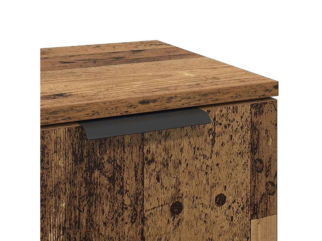 Buffet Bois ancien 30 x 30 x 70 cm Bois d'ingénierie