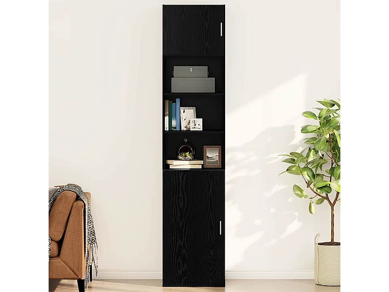 Meuble mural Chêne noir 50 x 42,5 x 40 cm Bois d'ingénierie