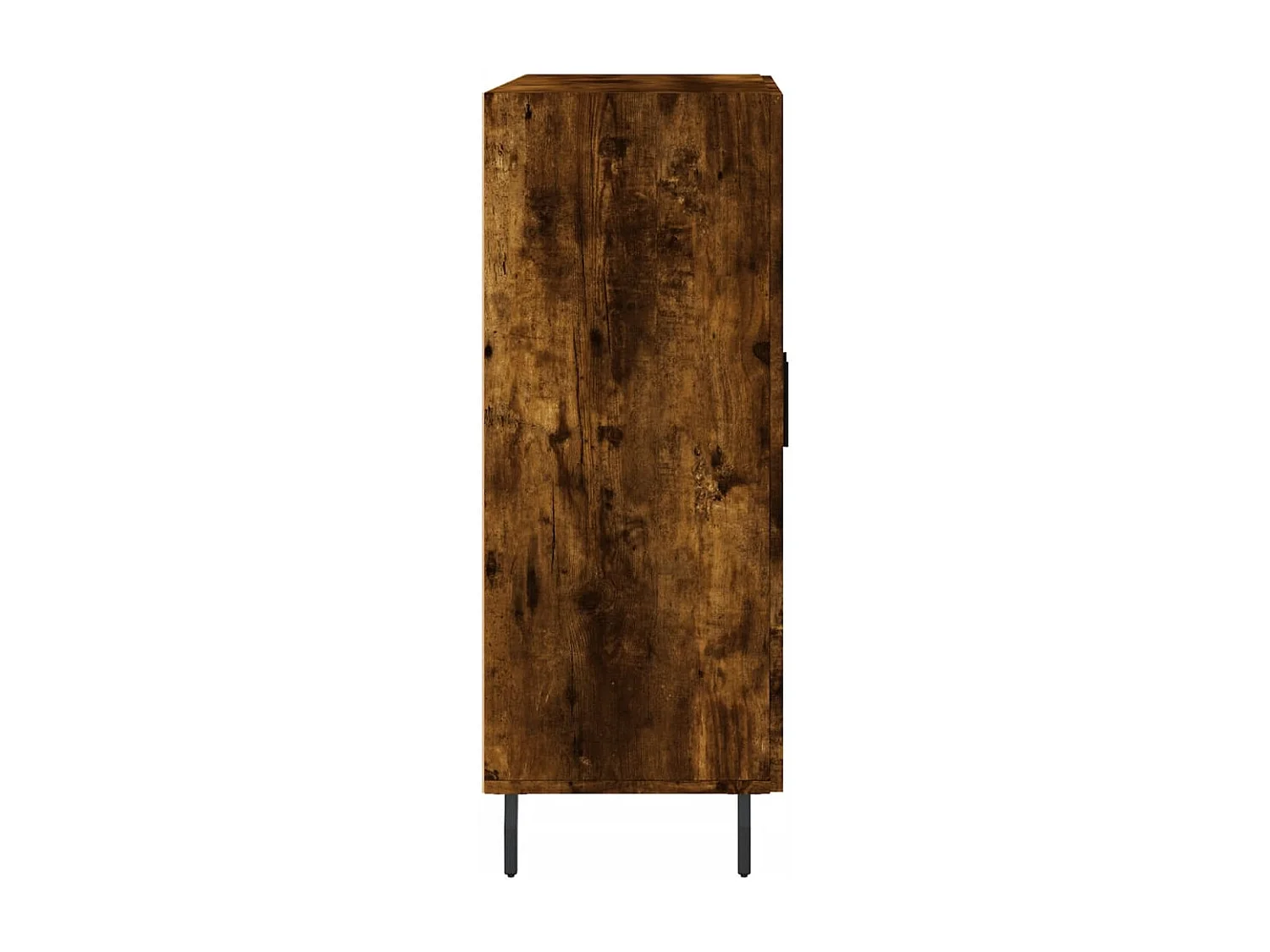 Dressoir van gerookt eikenhout 69,5x34x90 cm bewerkt hout