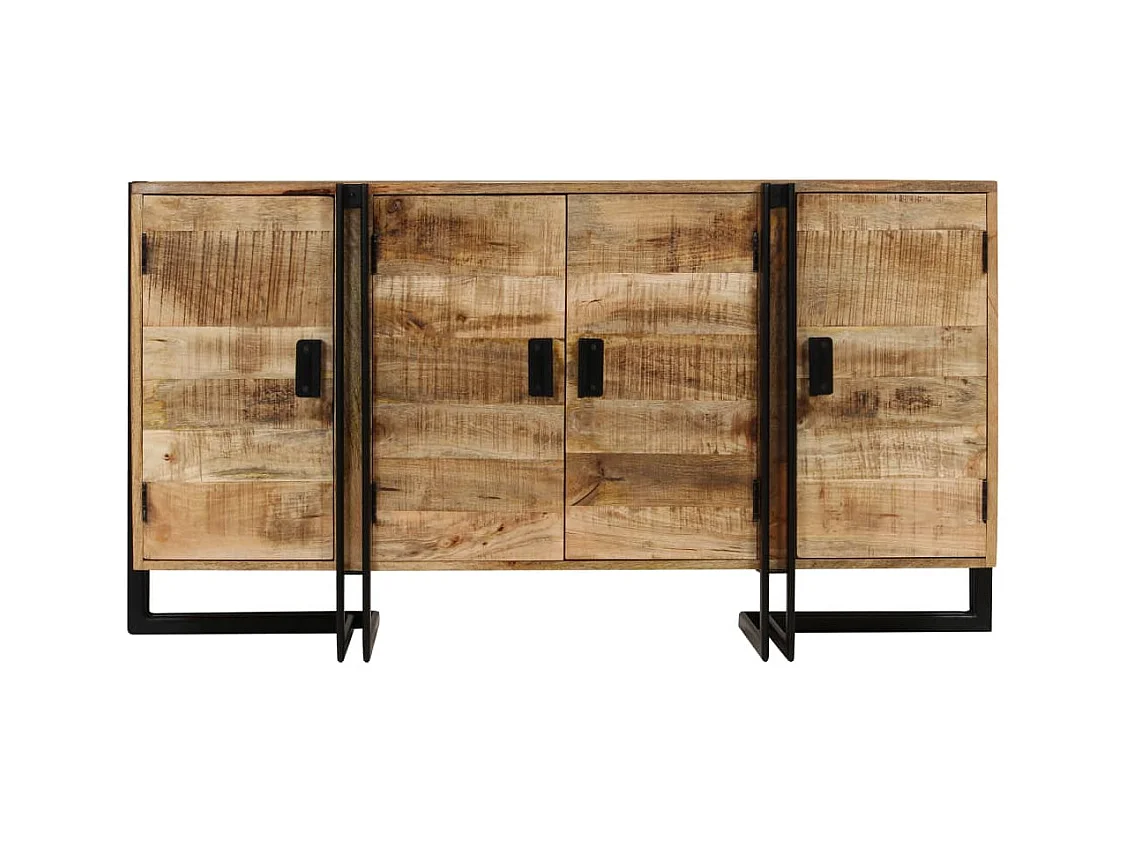 Buffet Bois de manguier massif 150x40x80 cm