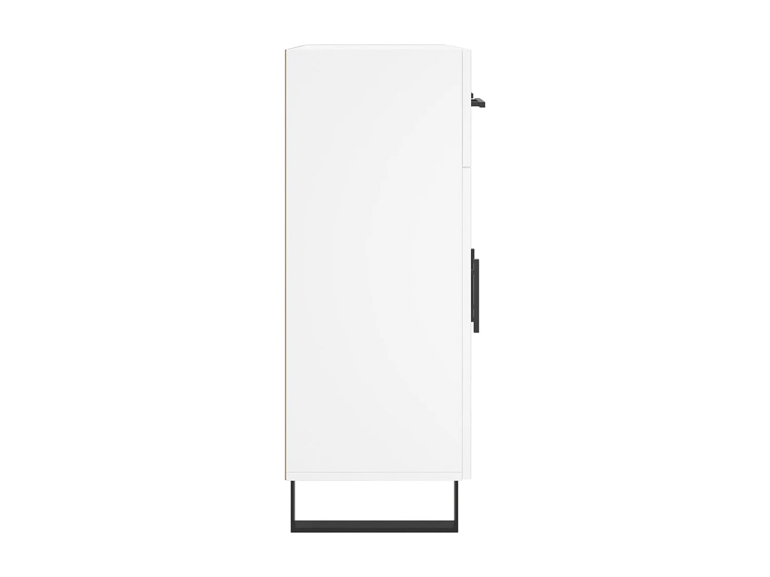 Credenza bianca 69,5x34x90 cm in legno ingegnerizzato