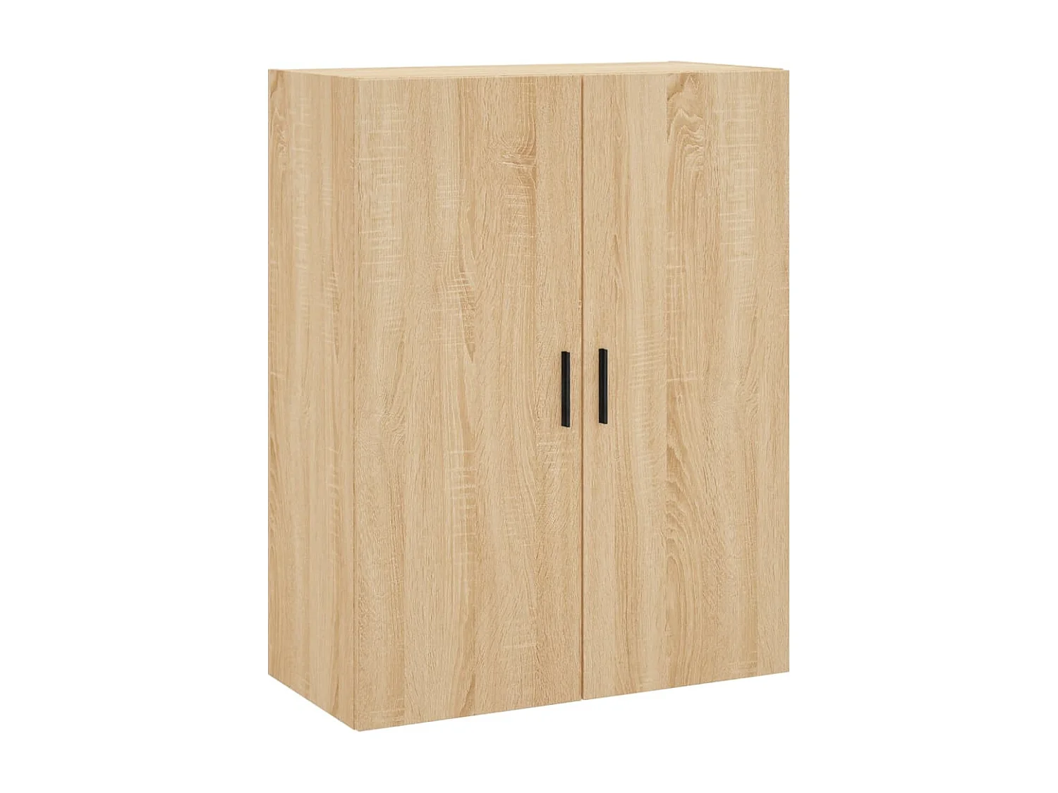 Hoog dressoir Sonoma eiken 69,5x34x180 cm Technisch hout