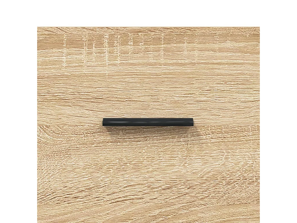 Hoog dressoir Sonoma eiken 69,5x34x180 cm Technisch hout