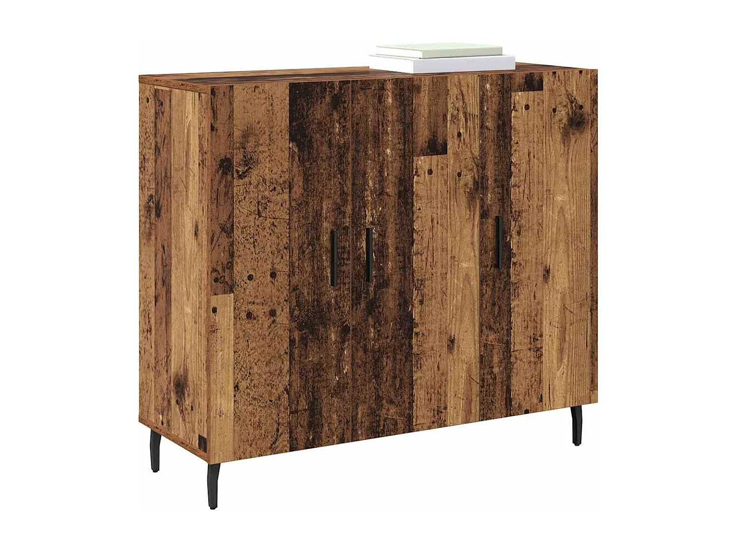 Buffet Marron 90 x 34 x 80 cm Bois d'ingénierie