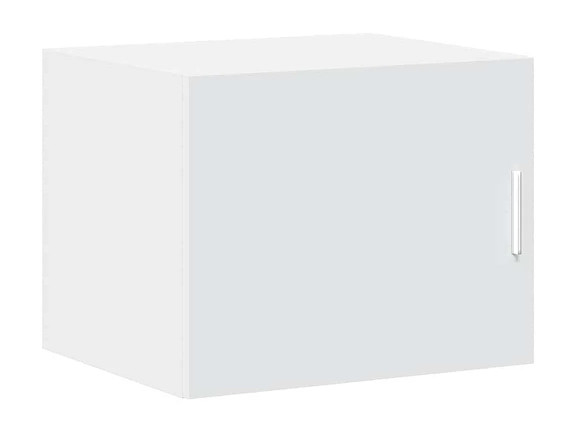 Armoire de rangement mince blanc 50x42,5x225 cm