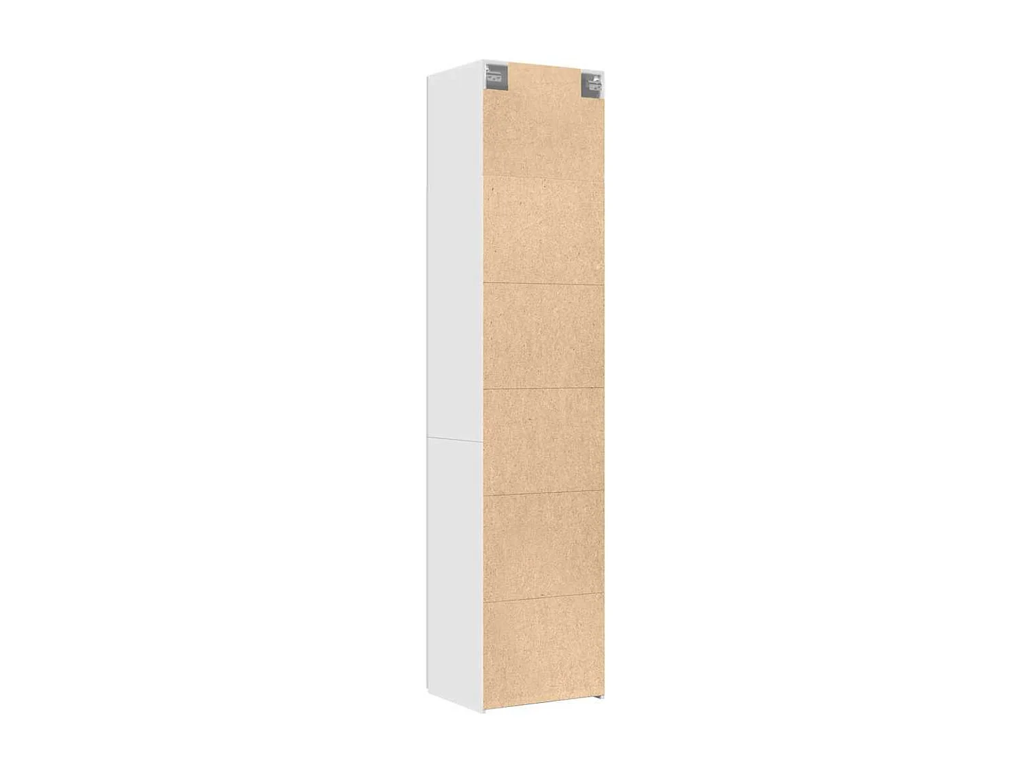 Armoire de rangement mince blanc 50x42,5x225 cm