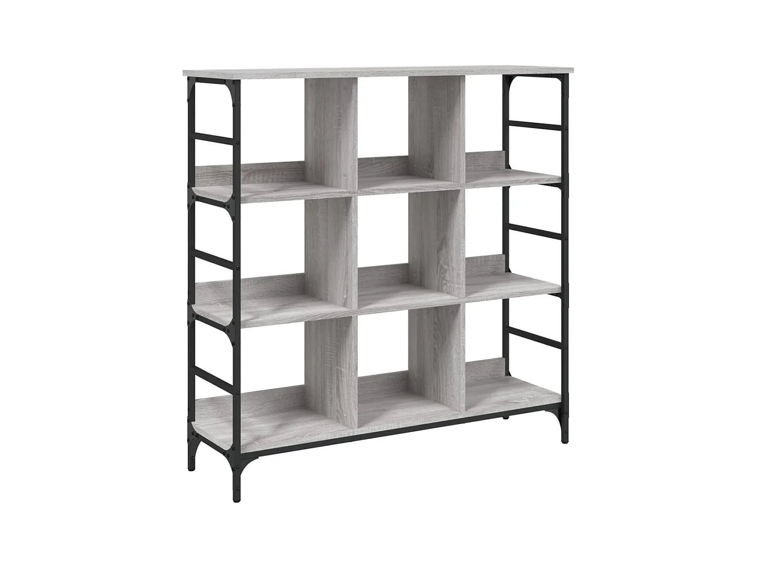 Buffet sonoma gris 102x32x103,5 cm bois d'ingénierie