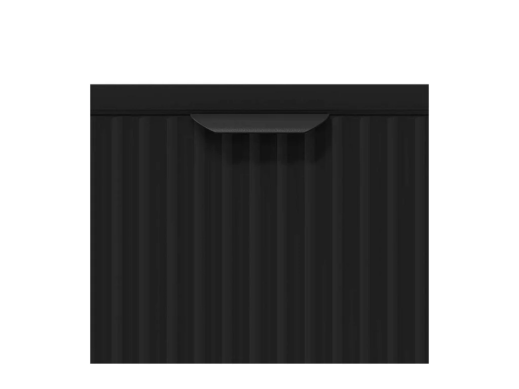 Sideboard mit Schublade Schwarz 89,5 x 33 x 82 cm Holzwerkstoff