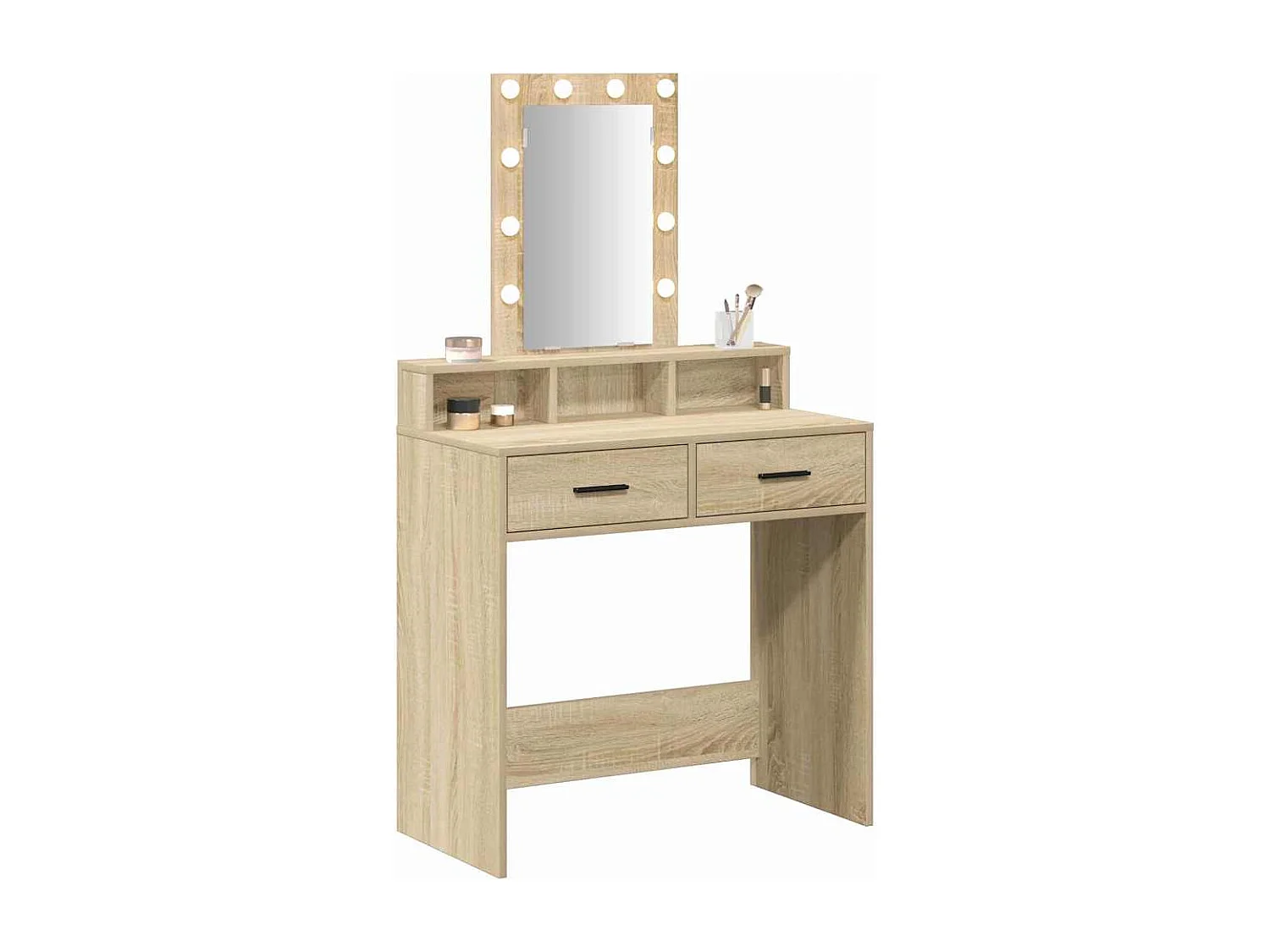 Table de Toilette Marron 79 x 41 x 140 cm Bois d'ingénierie