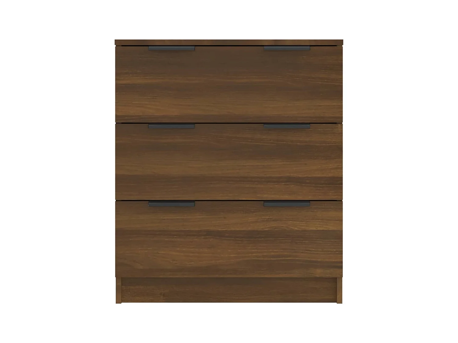 Credenza in rovere marrone 60x30x70 cm Legno ingegnerizzato