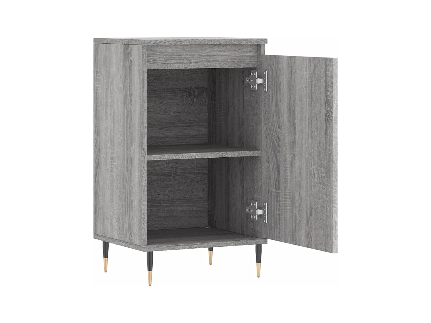 Buffet sonoma gris 40x35x70 cm bois d'ingénierie
