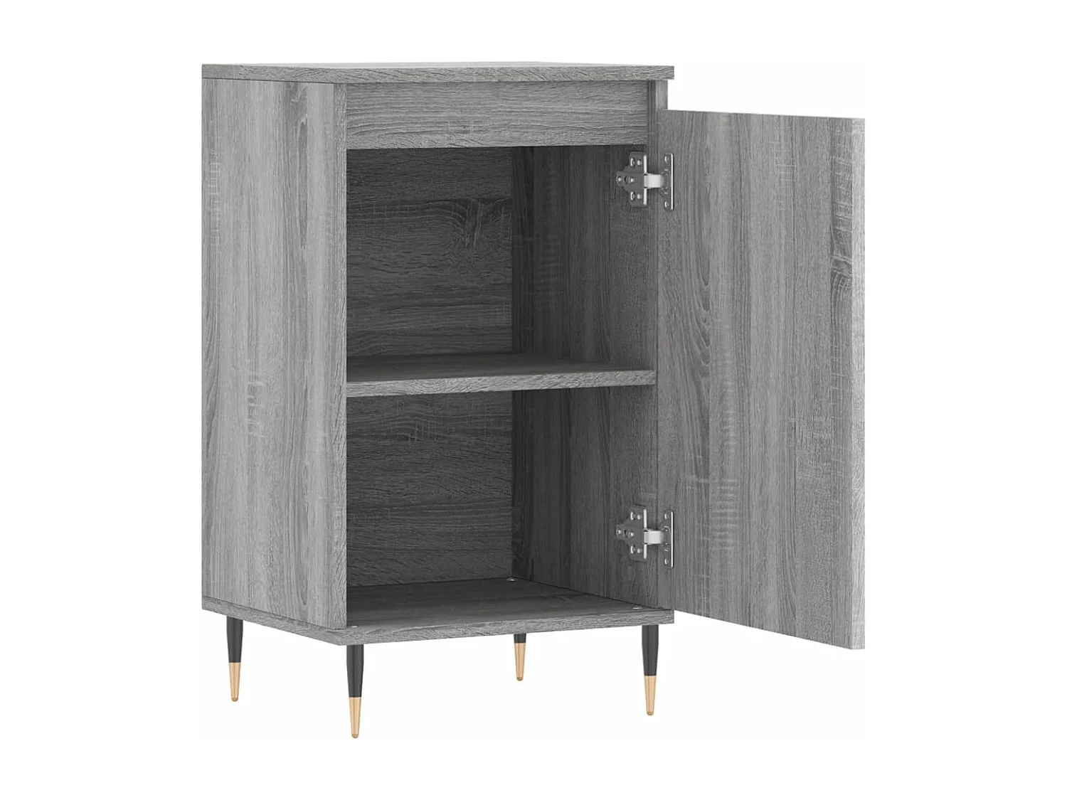 Buffet sonoma gris 40x35x70 cm bois d'ingénierie