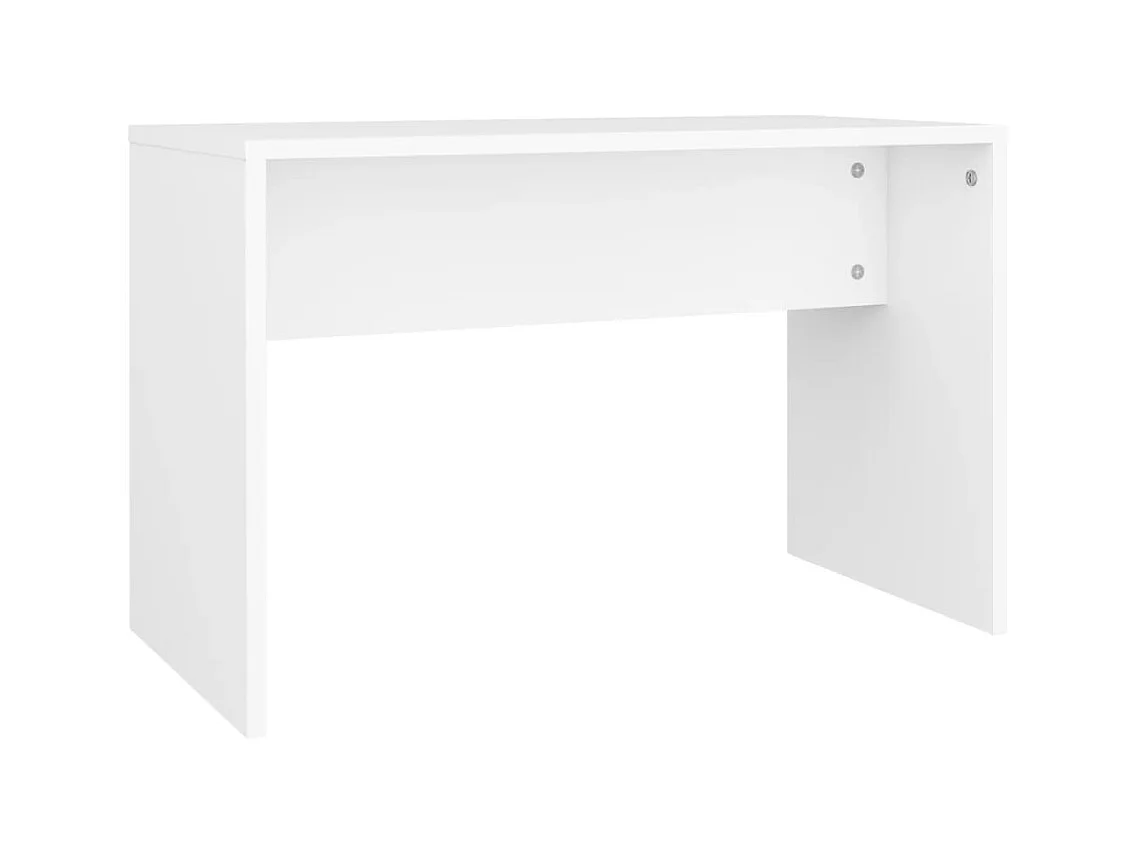 Witte LED-kaptafelset van bewerkt hout