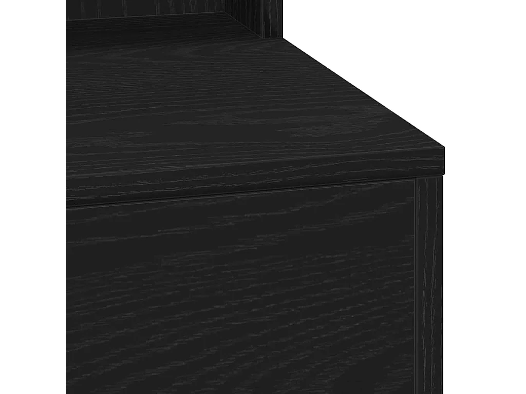 Coiffeuse Chêne noir 50 x 41 x 135 cm Bois d'ingénierie