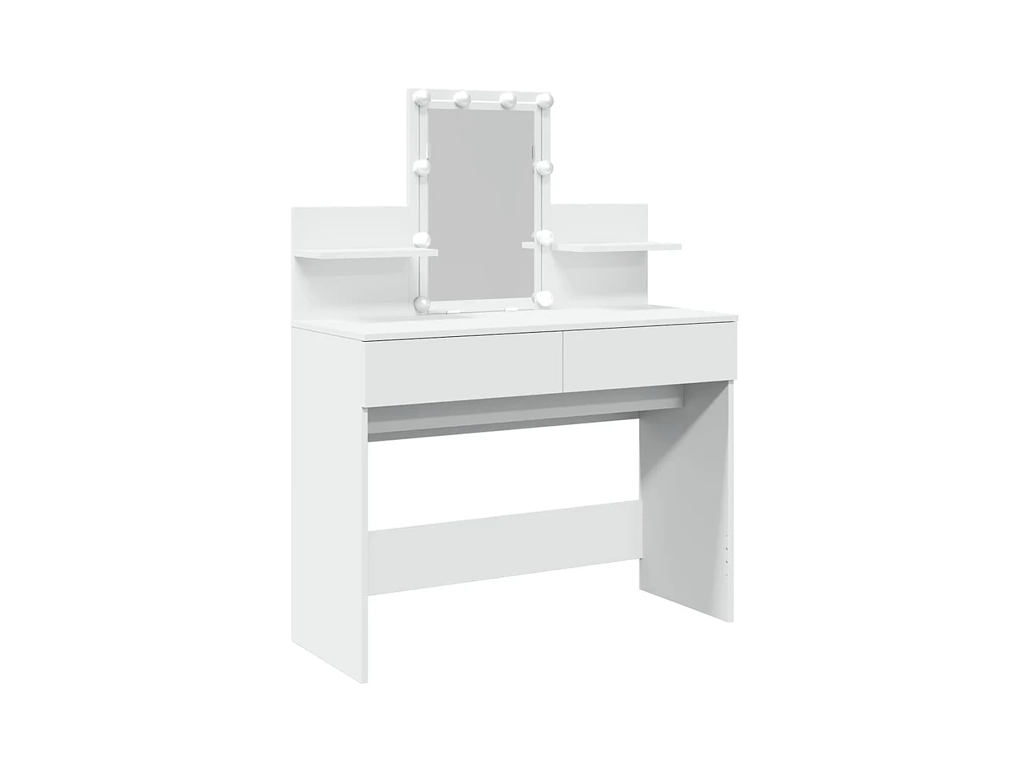 Kaptafel met witte LED 100x40x130 cm
