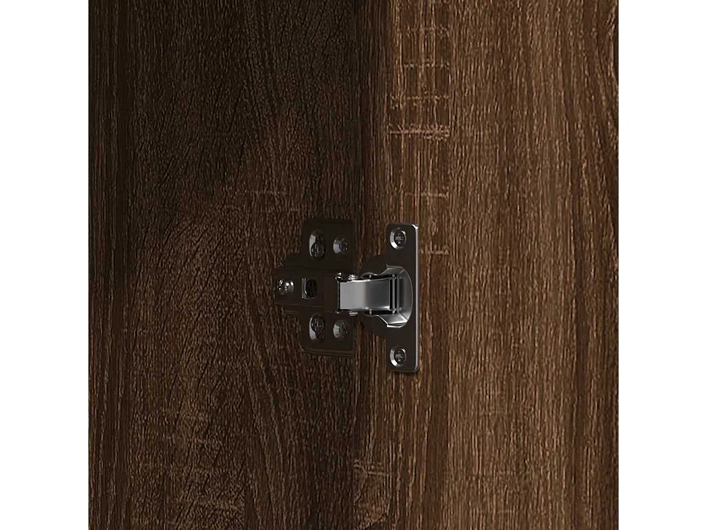 Table de Toilette Marron 102 x 33 x 135 cm Bois d'ingénierie