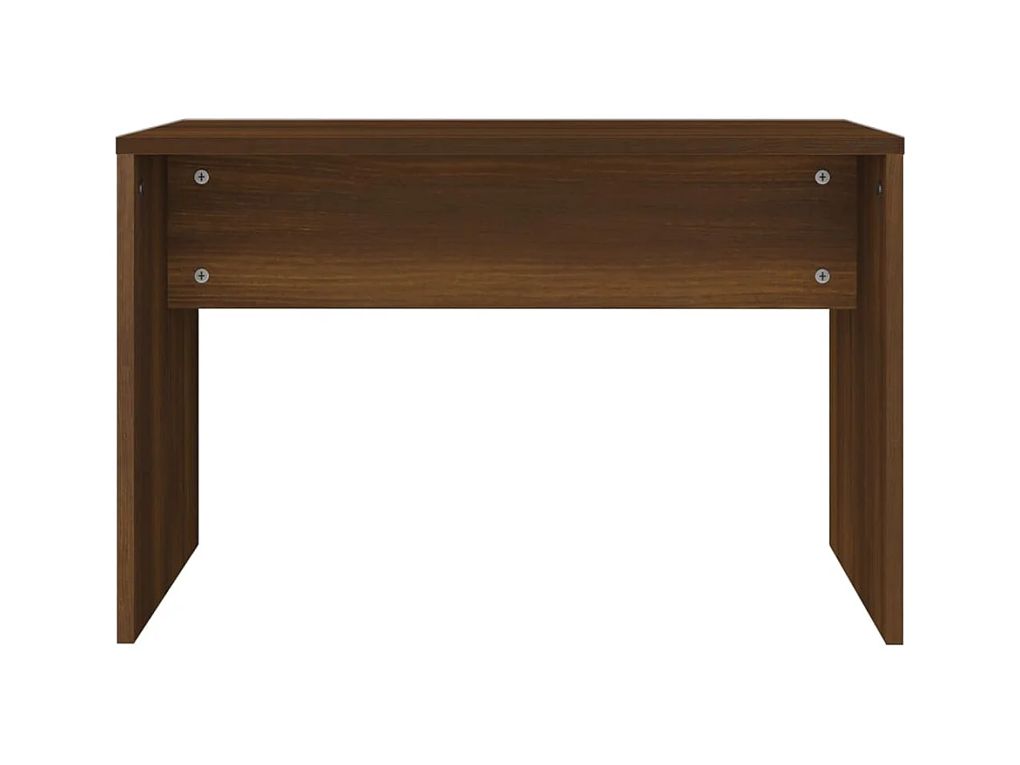 Juego de tocador Roble marrón 74,5x40x141 cm