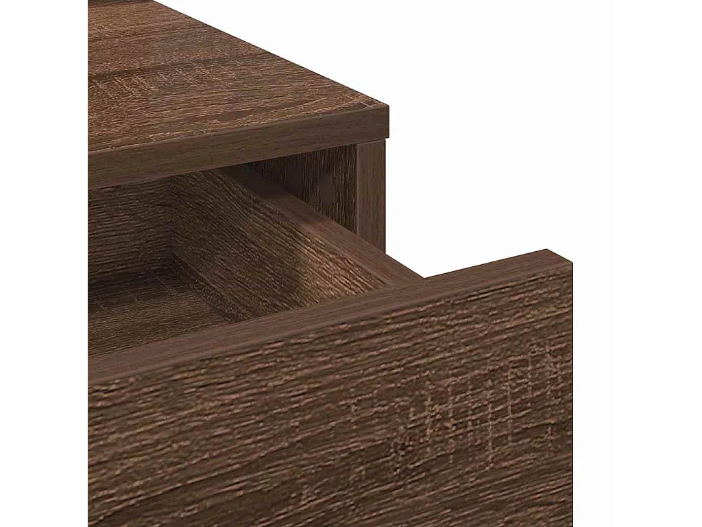 Kaptafel Bruin eiken 100 x 41 x 140 cm Technisch hout