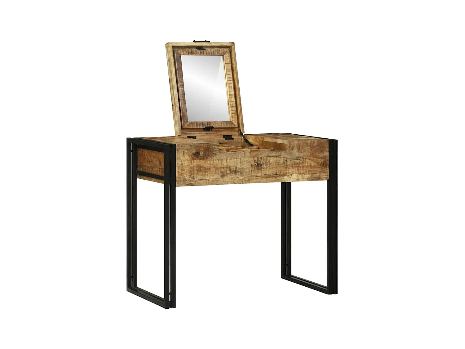 Coiffeuses pour Chambre Marron Bois de manguier massif