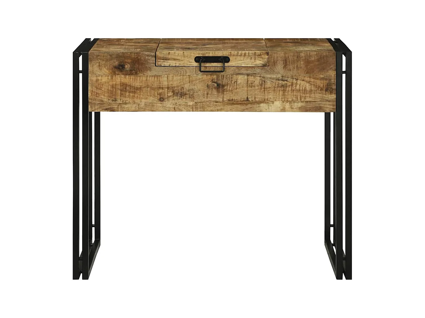 Coiffeuses pour Chambre Marron Bois de manguier massif