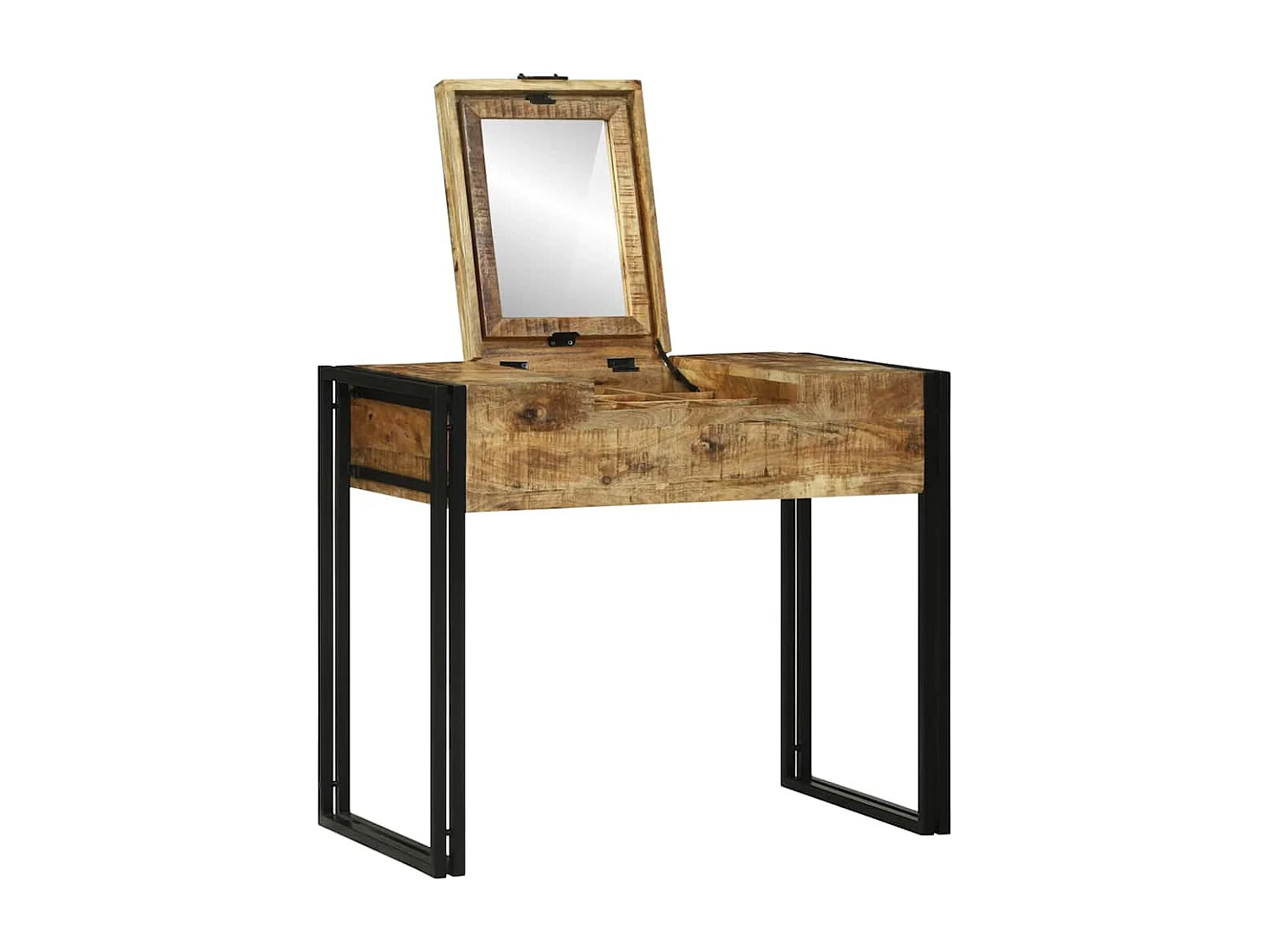 Coiffeuses pour Chambre Marron Bois de manguier massif