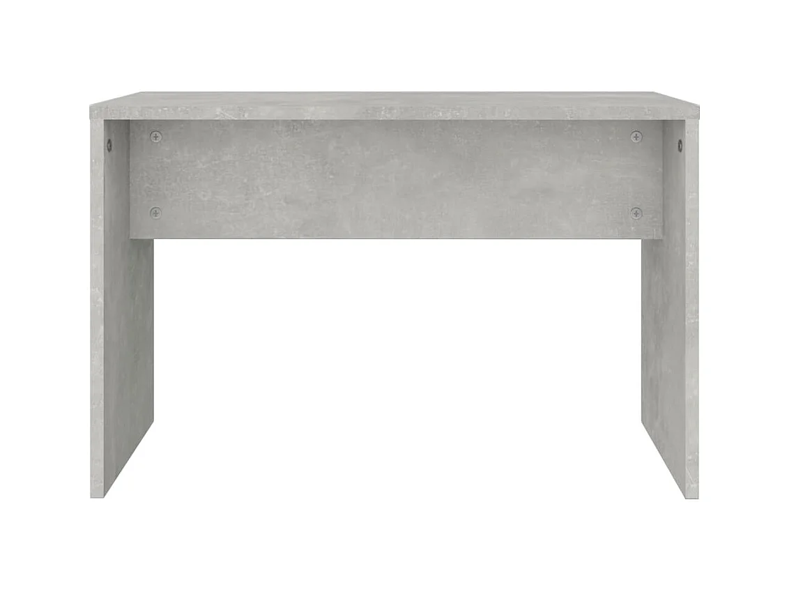 Betongrijze kaptafelset 86,5x35x136 cm