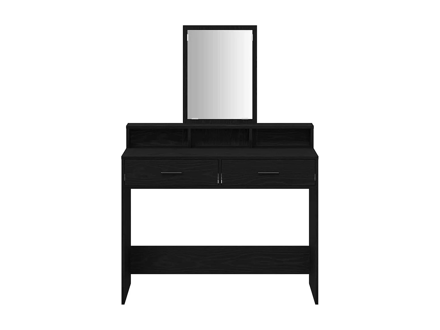 Coiffeuse Chêne noir 100 x 41 x 140 cm Bois d'ingénierie